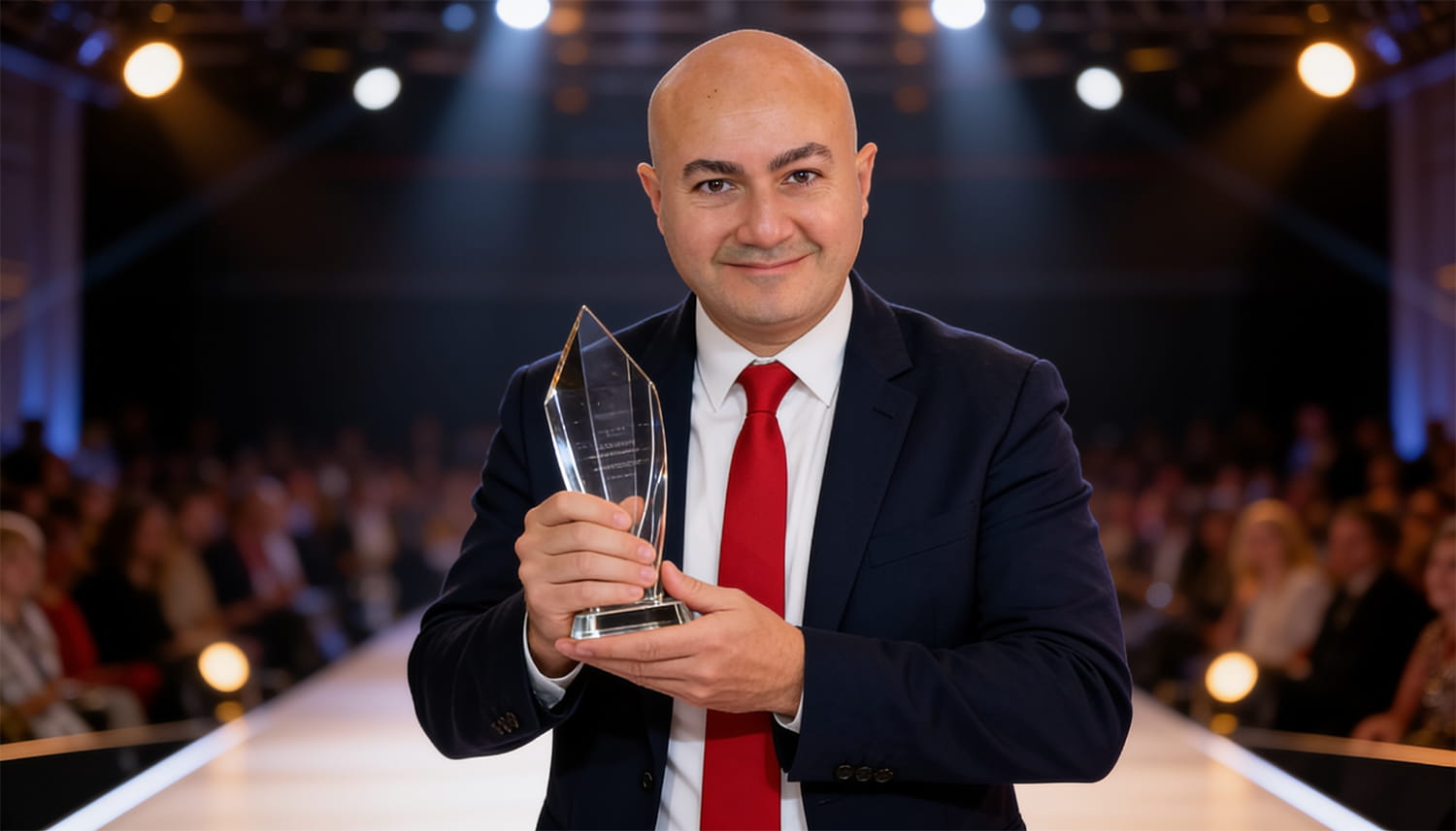 DanyNet Receiving Award